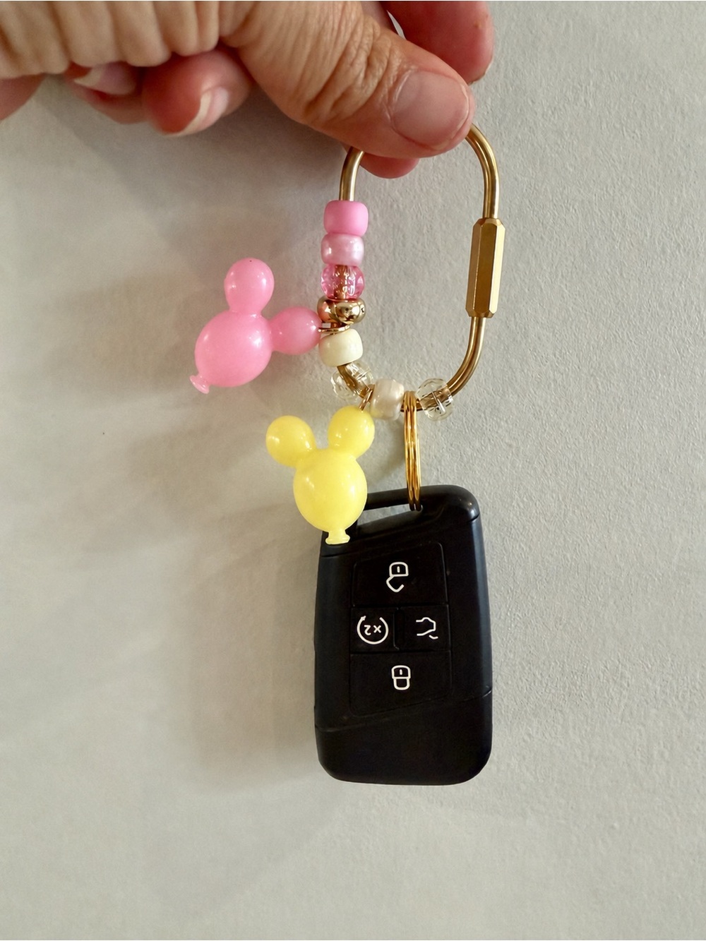 Tokyo Disney inspired keychain / bag charm